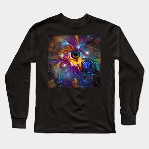 Star Eye of Space Long Sleeve T-Shirt by rolffimages